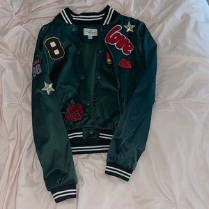 American eagle jacket with patches!